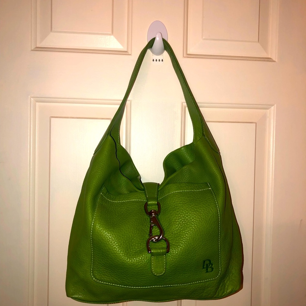 Dooney & Bourke green purse with dust bag